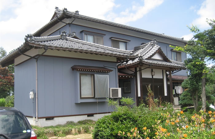 住居・車庫　塗装工事